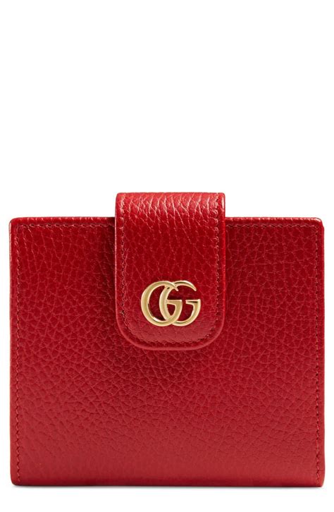 gucci hibiscus red wallet|GUCCI .